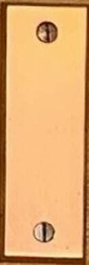 Yale & Towne CY10 — Copper-plated, Dead smooth, Natural color
