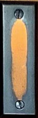 Yale & Towne CY57 — Copper-plated, dead smooth, Dark center relieved