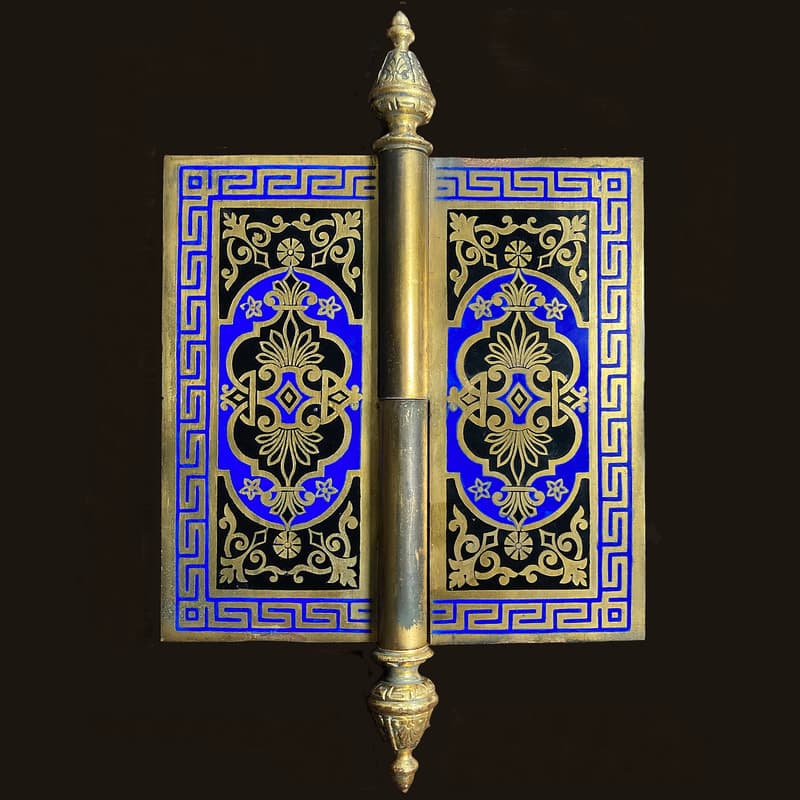 Enameled Hinges